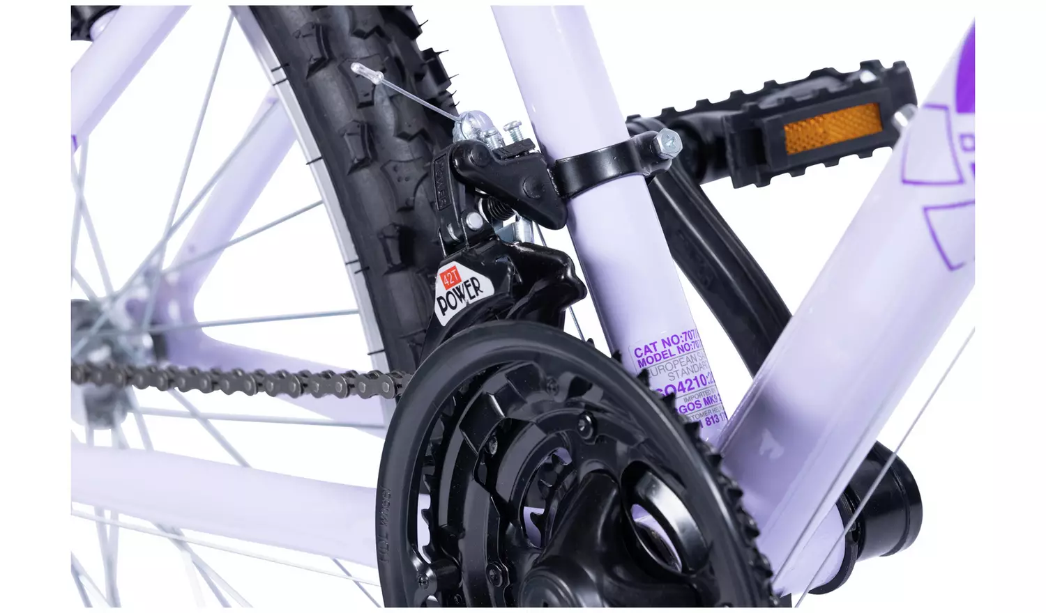 Pazzaz 24 inch Wheel Size Kids Mountain Bike