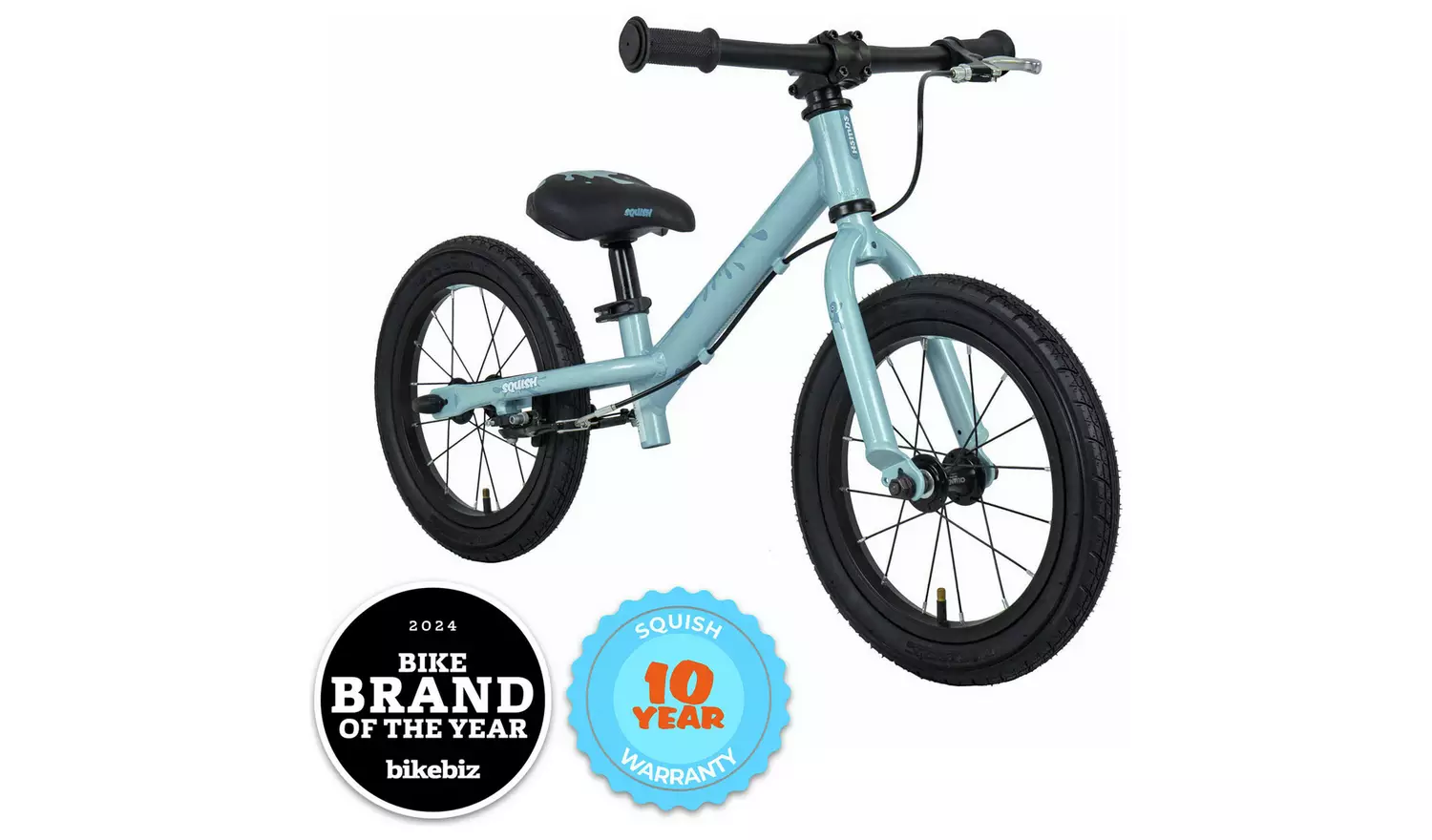 Squish 14 Inch Kids Balance Bike - Mint