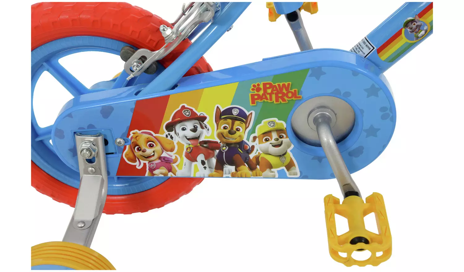 Paw Patrol 12 inch Wheel Size Kids Beginner Bike