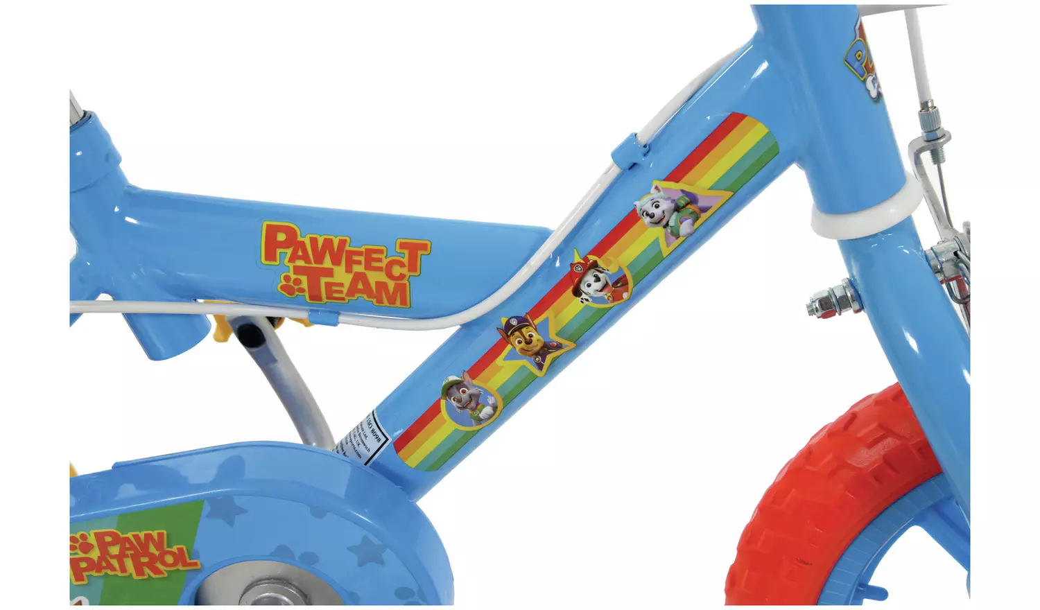 Paw Patrol 12 inch Wheel Size Kids Beginner Bike