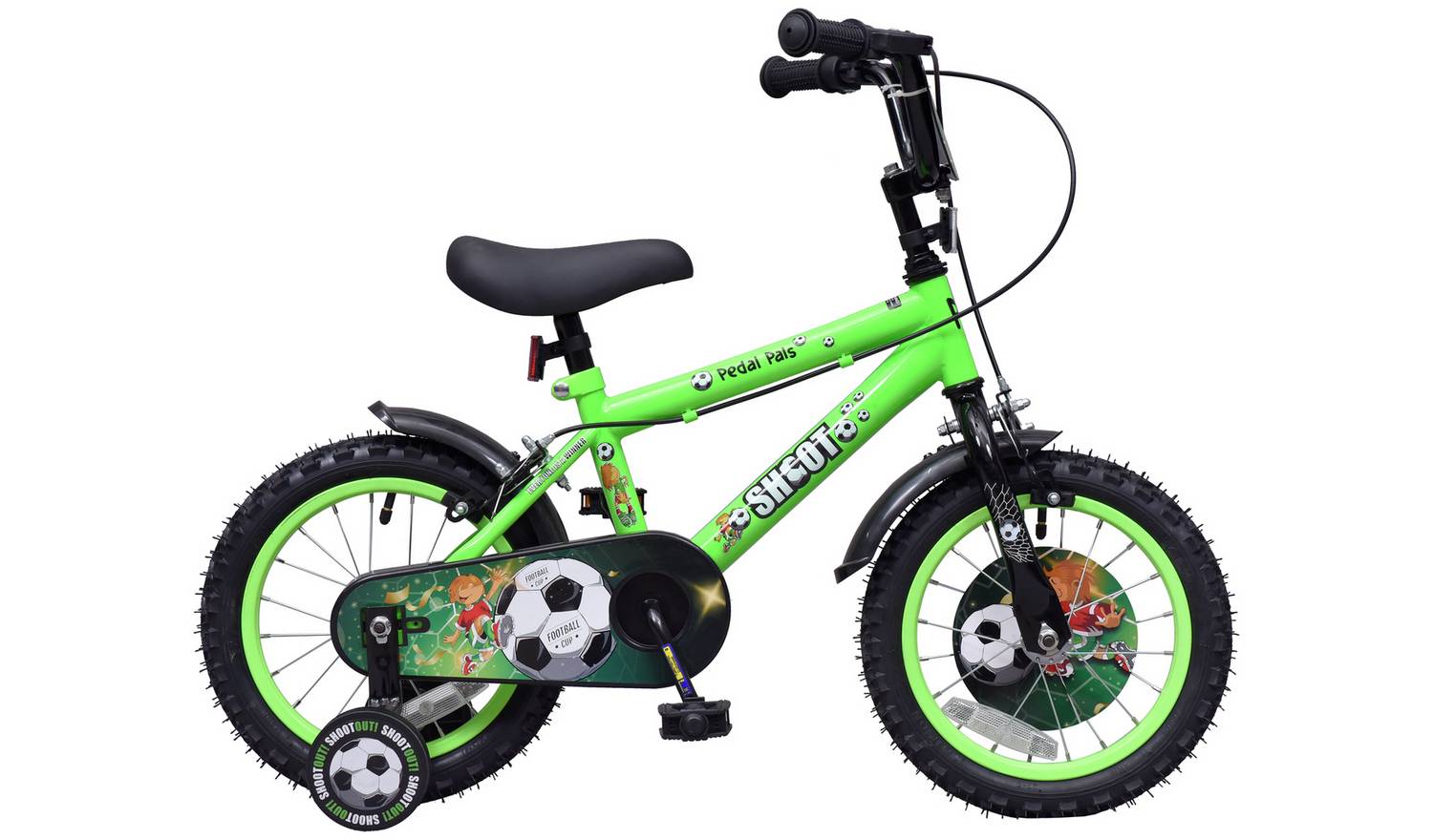 Pedal Pals 14 inch Wheel Size Kids Mountain Bike
