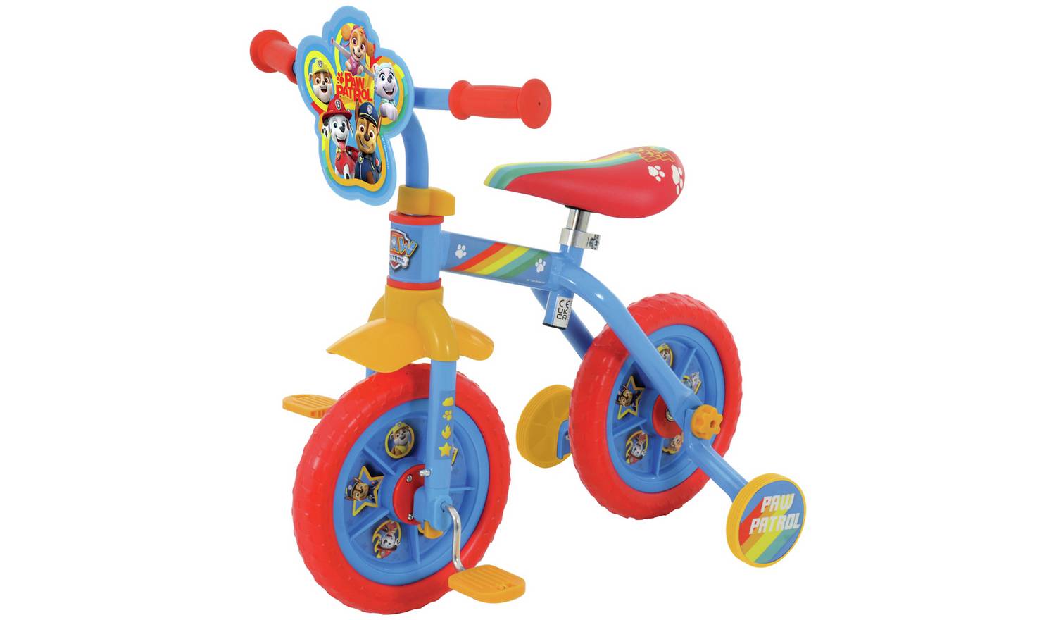 Paw Patrol 10 inch 2-in-1 Balance and Beginner Bike