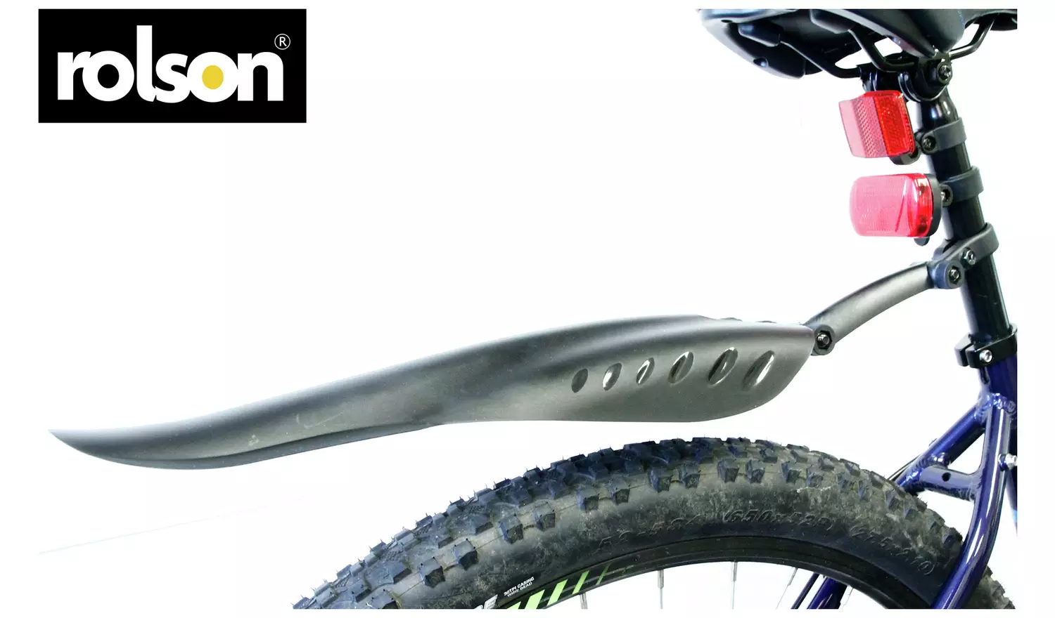 Rolson Front and Rear Bike Mudguard Set