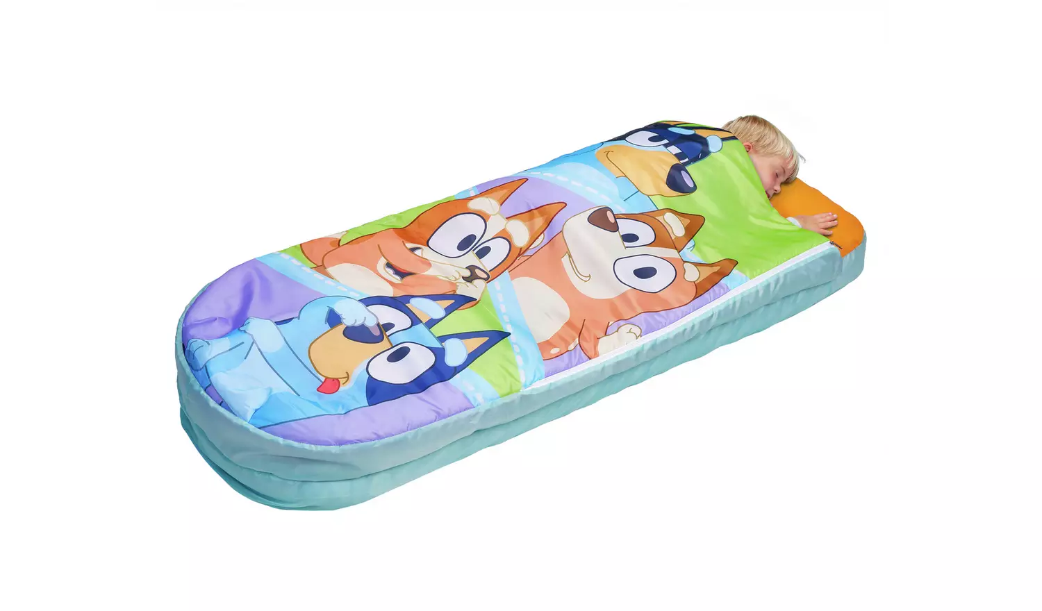 Bluey ReadyBed Portable Kids Airbed and Sleeping Bag