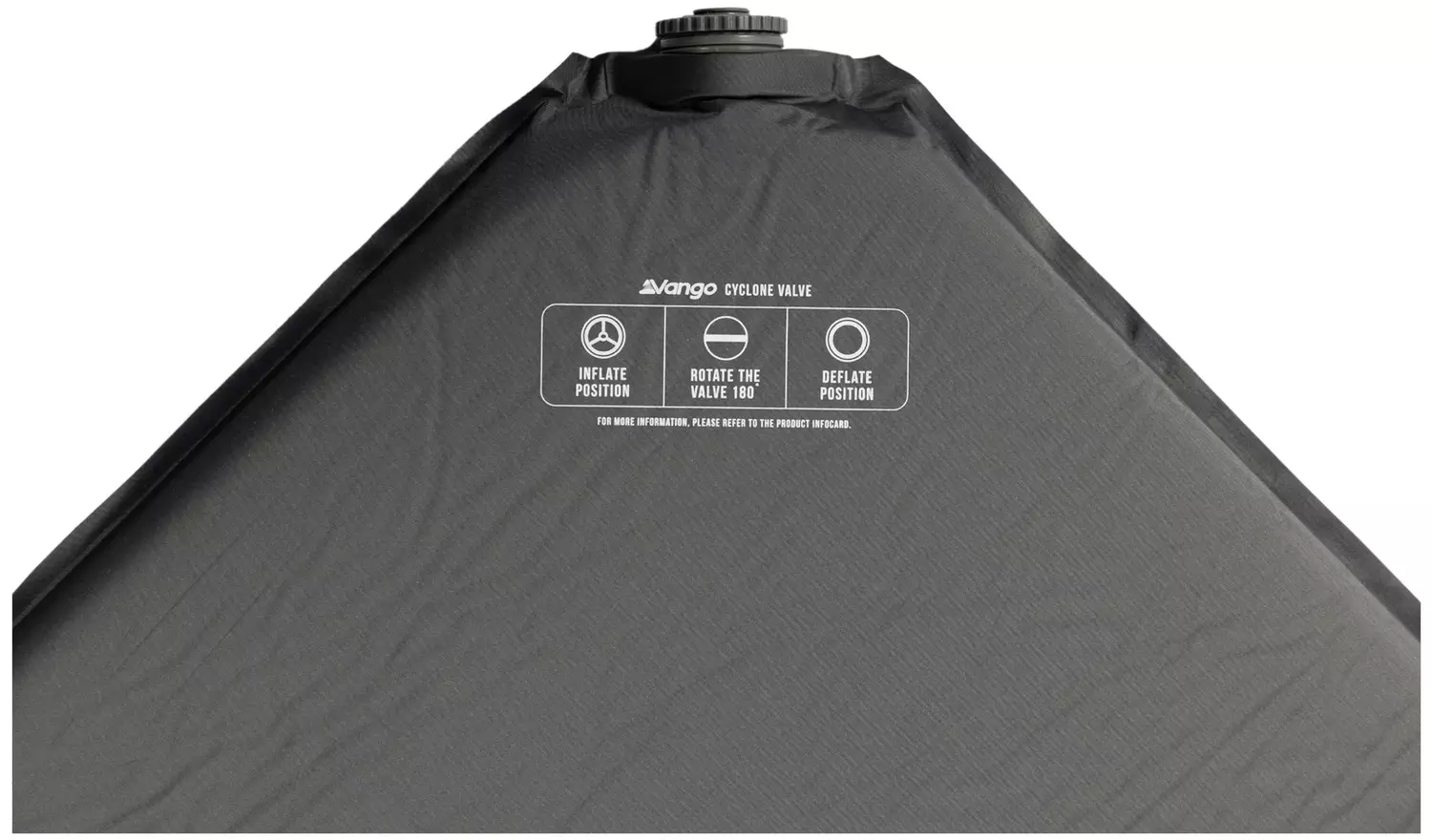 Vango Comfort 5cm Polyester Single Self-Inflating Mattress