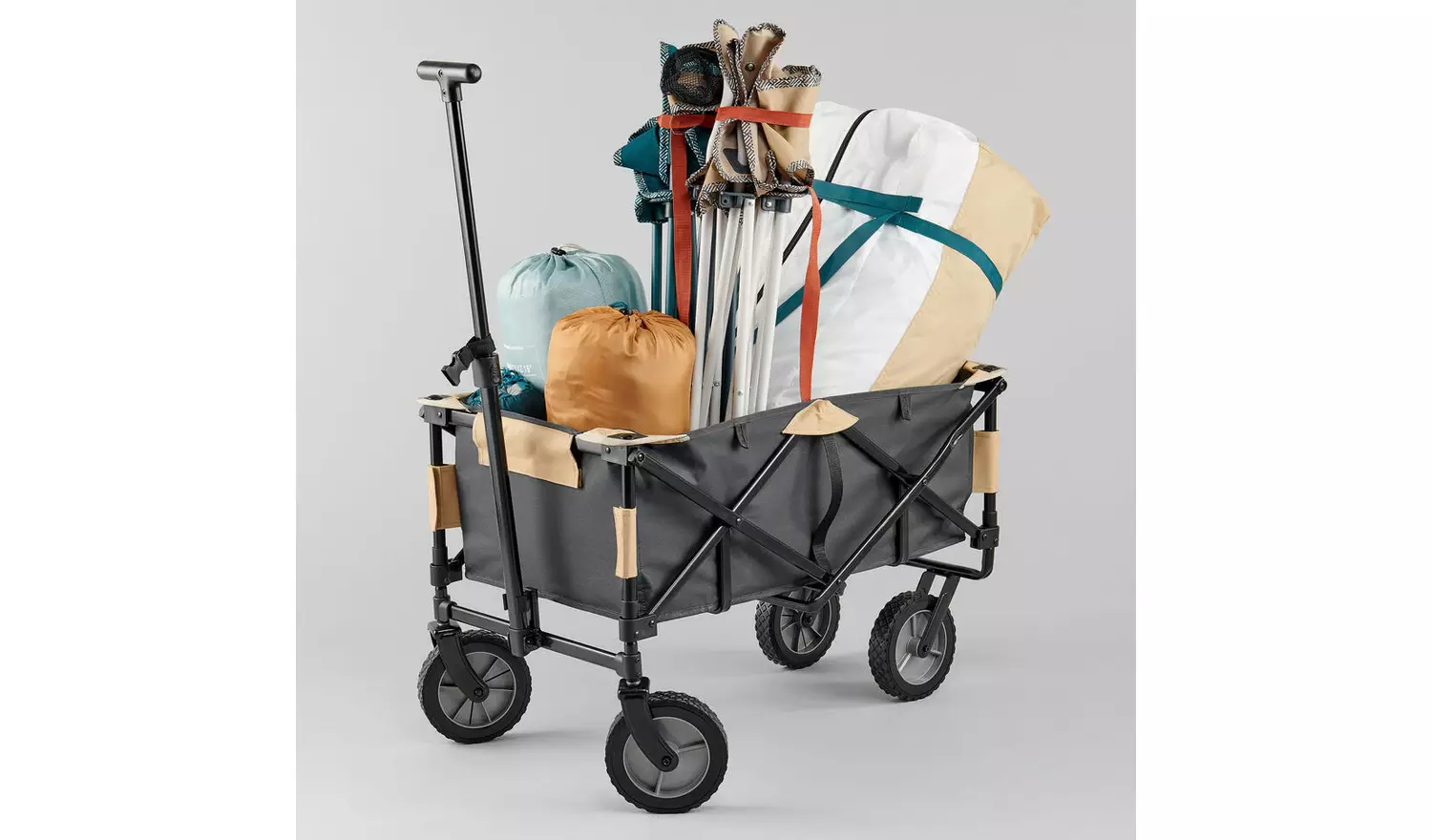 Decathlon Folding Transport Cart For Camping - Trolley