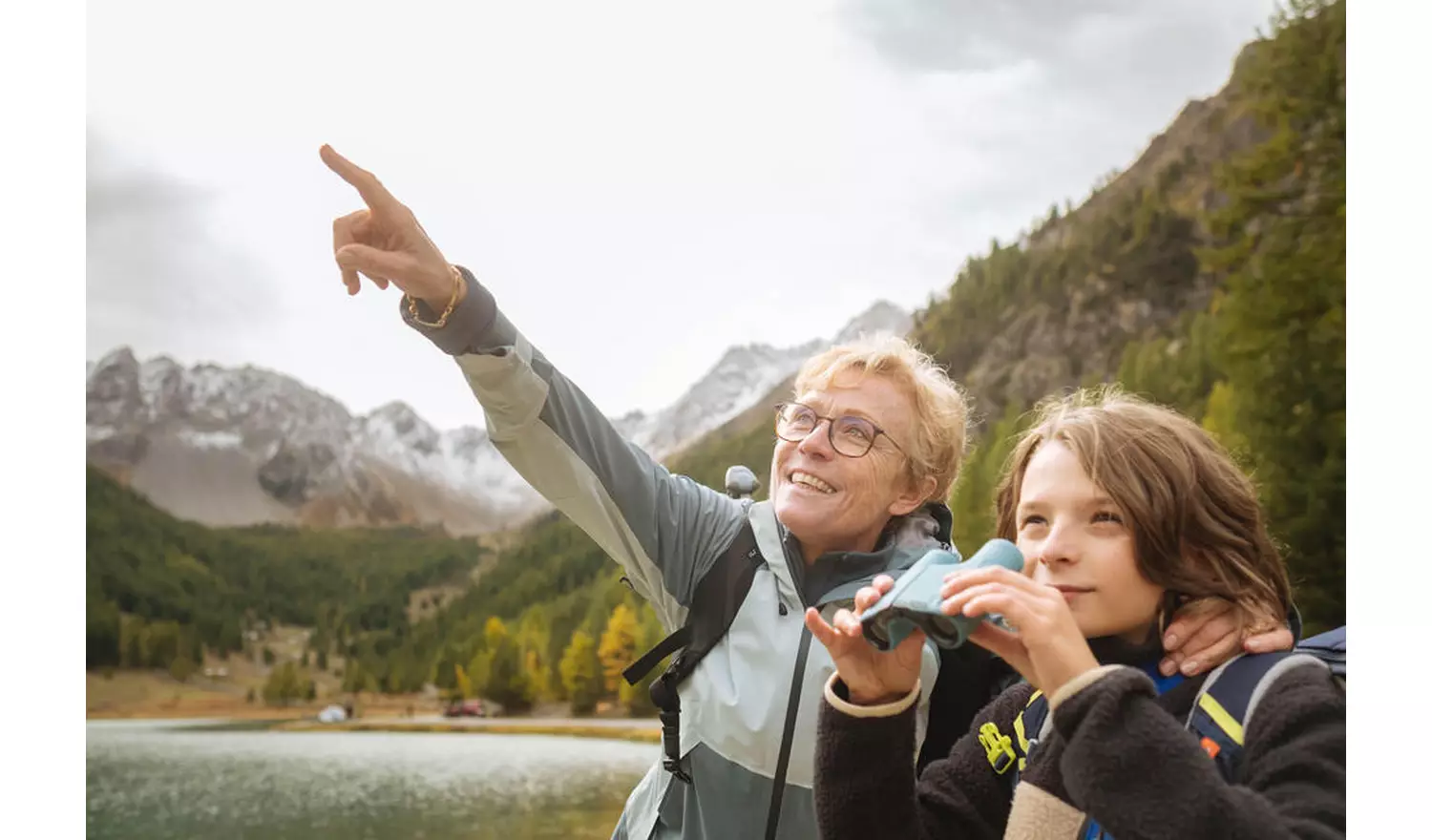 Decathlon Kids' Hiking Binoculars 6X Enlargement - Blue