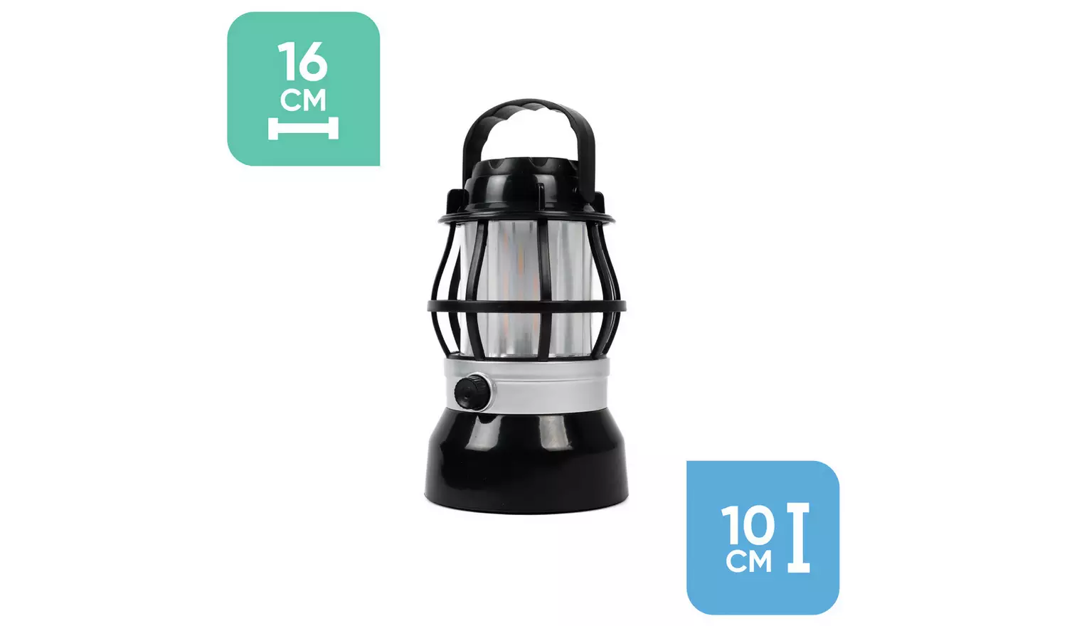 Streetwize Camping Lantern with Flame LED