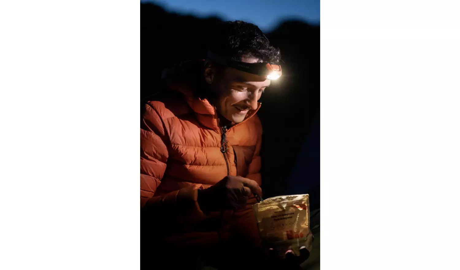 Decathlon Usb Rechargeable Headlamp - 600 Lumens - Red