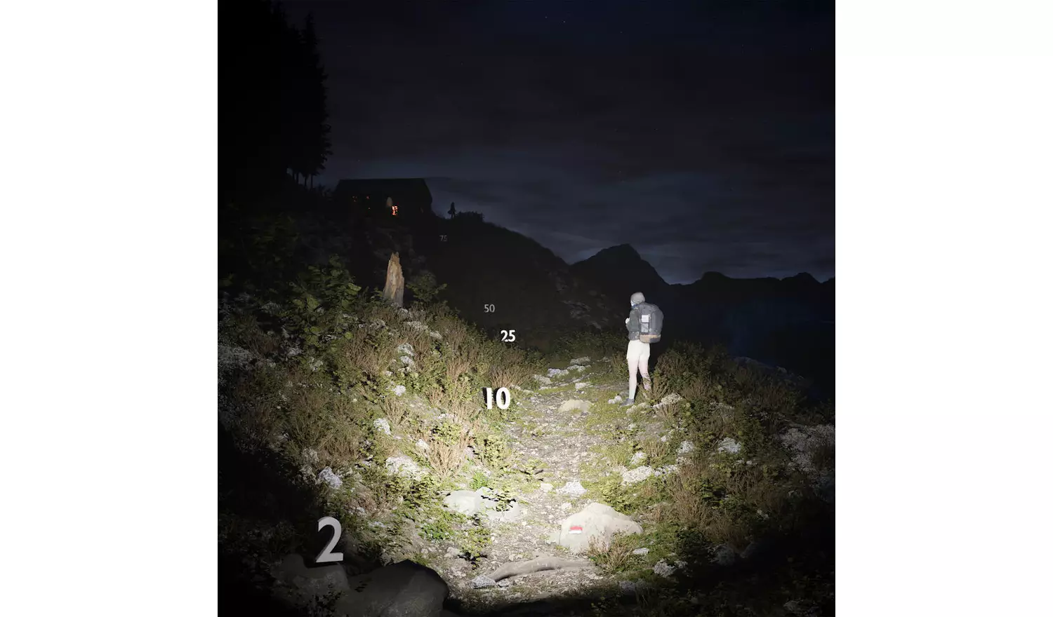 Decathlon Usb Rechargeable Headlamp - 600 Lumens - Red