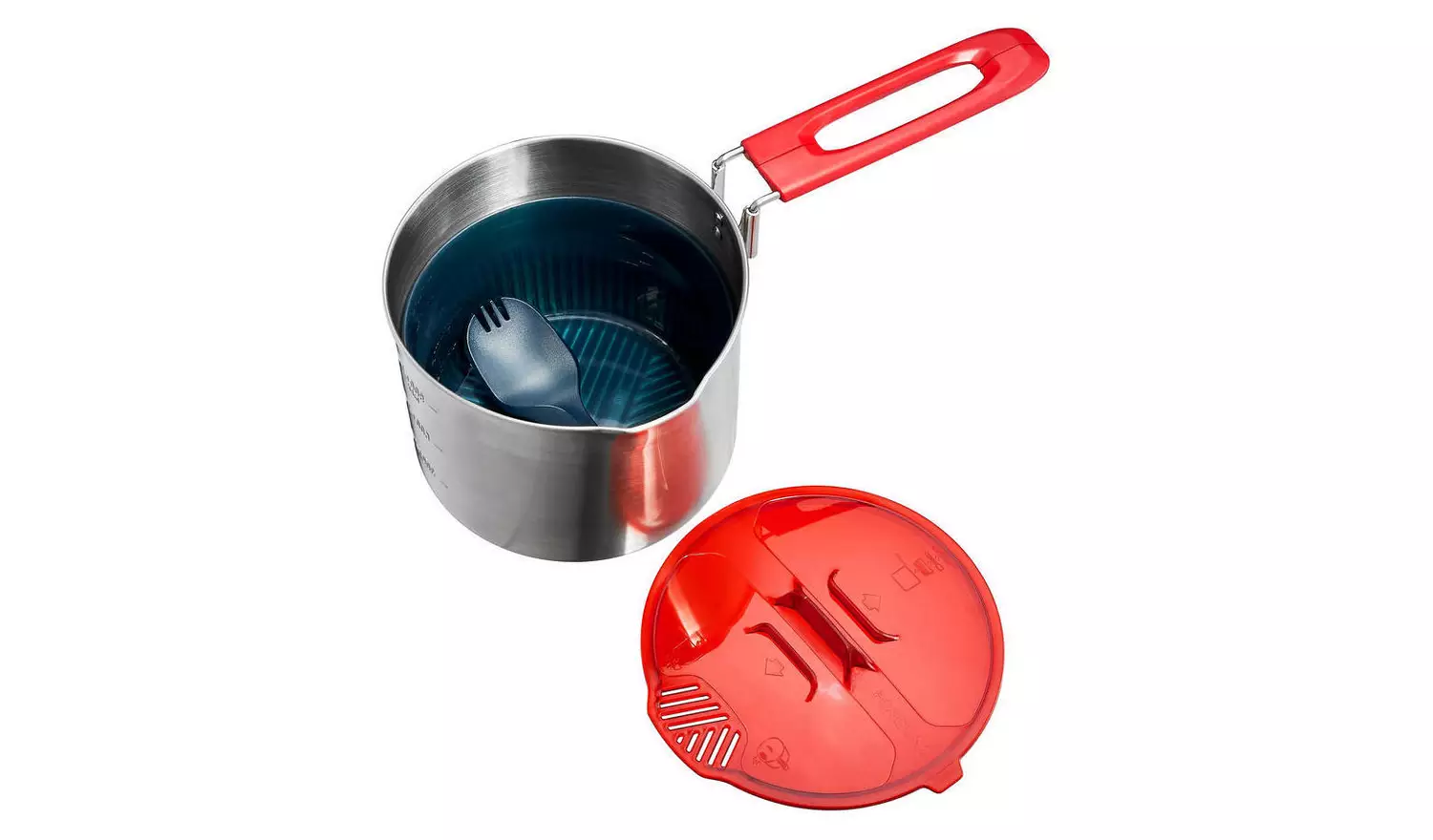 Decathlon Stainless Steel Cookset Mt500 1 Person