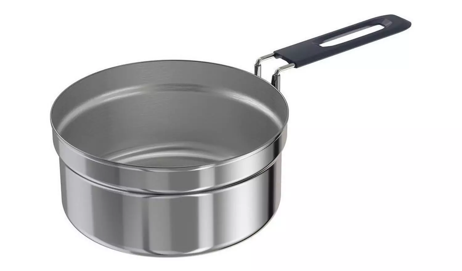 Decathlon Stainless Steel Camping Cook Set - 1.6L