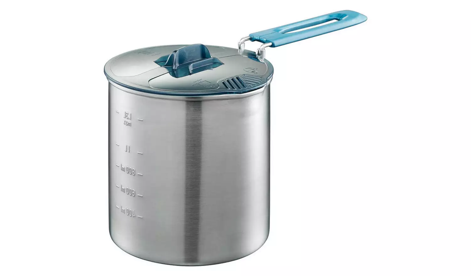 Decathlon Stainless Steel Trekking Cookset - 2-Person