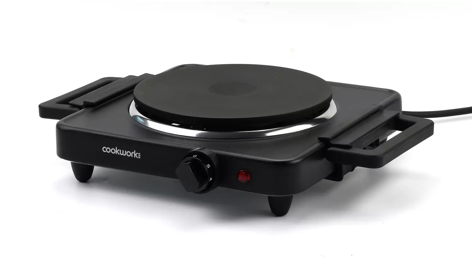 Cookworks 1500W Table Top Single Hotplate Hob