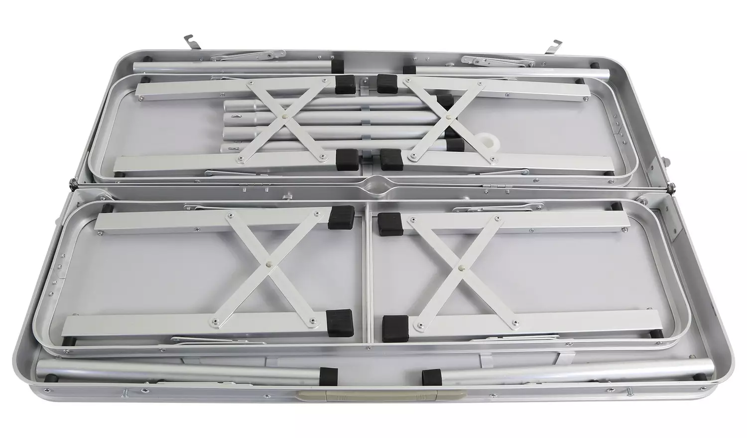 Regatta Folding Compact Picnic Table and 2 Bench Set