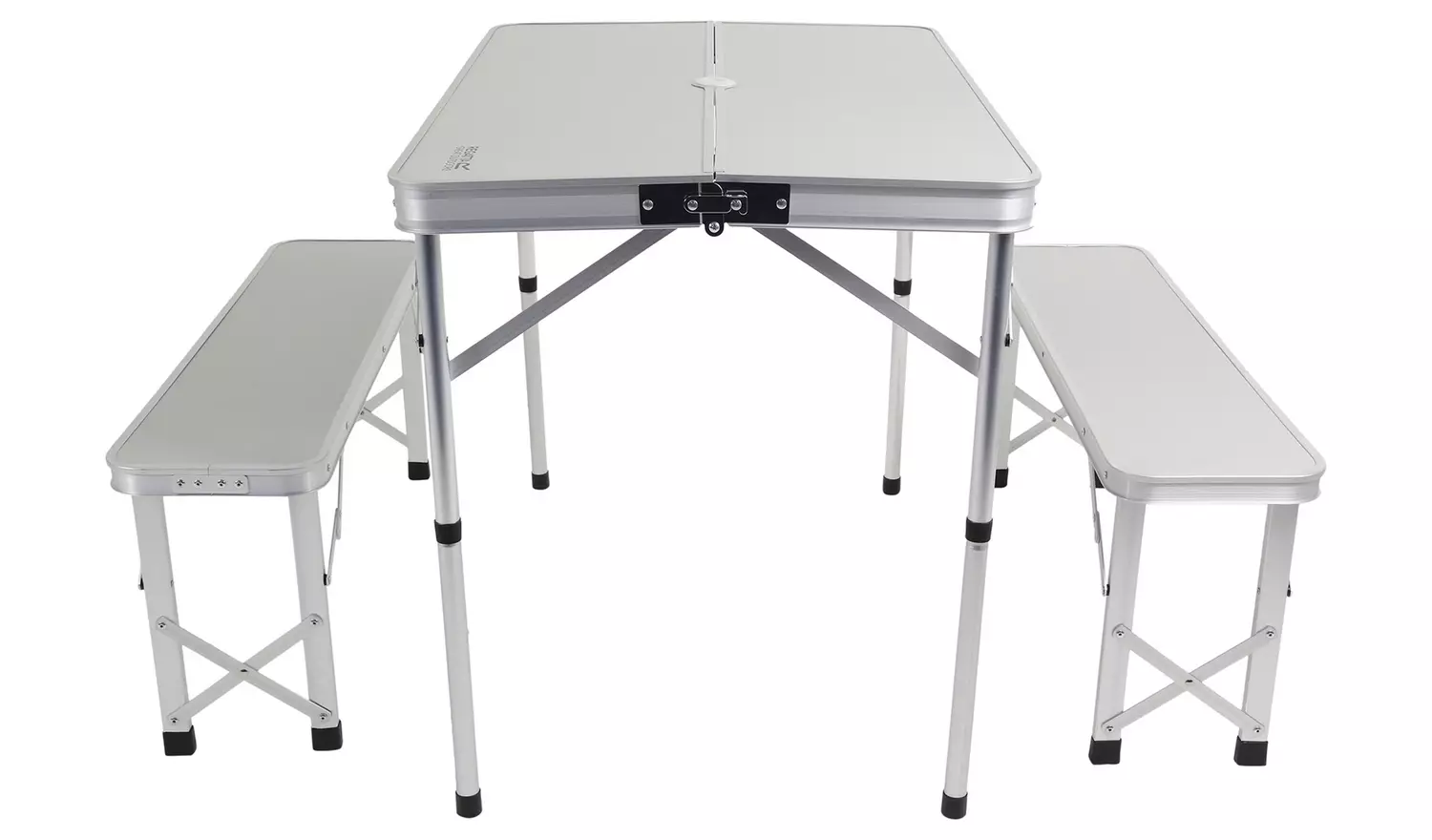 Regatta Folding Compact Picnic Table and 2 Bench Set
