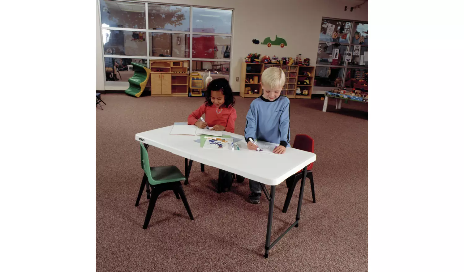 Lifetime Folding Height Adjustable Camping Table