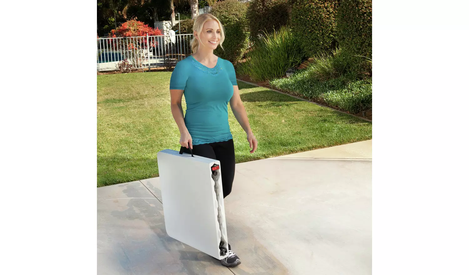 Lifetime Folding Height Adjustable Camping Table