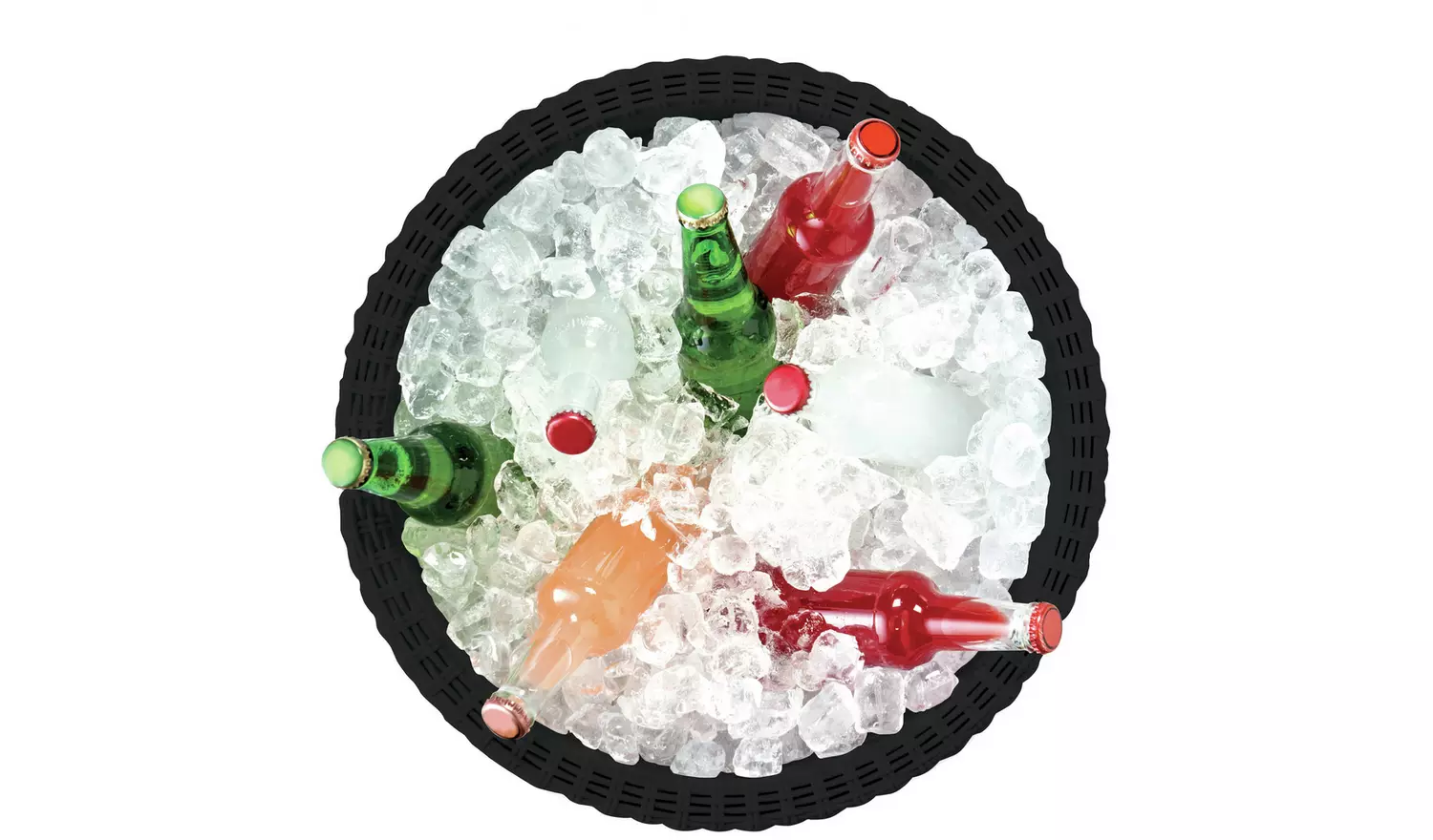 Keter 39L Cool Stool - Dark Grey