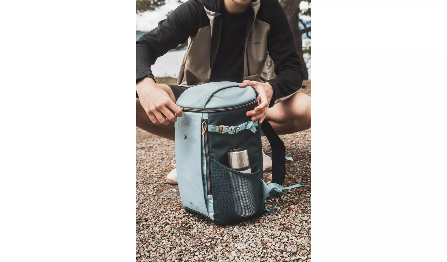 Decathlon Ice Backpack Cooler 20L Insulated And Compact