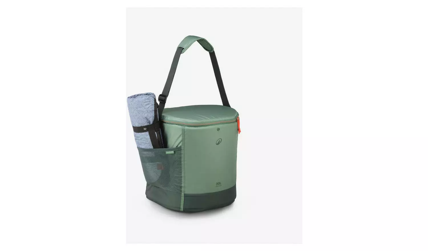 Decathlon 100 Insulated Camping Cooler Box Green - 30L