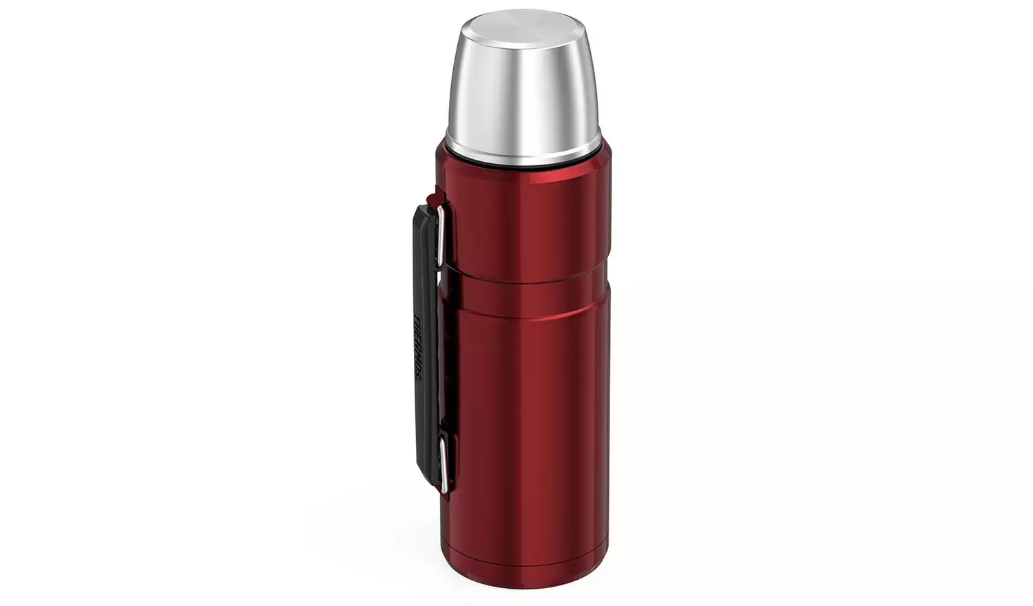 Thermos Stainless King Red Flask - 1.2L