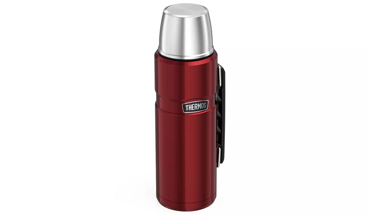 Thermos Stainless King Red Flask - 1.2L