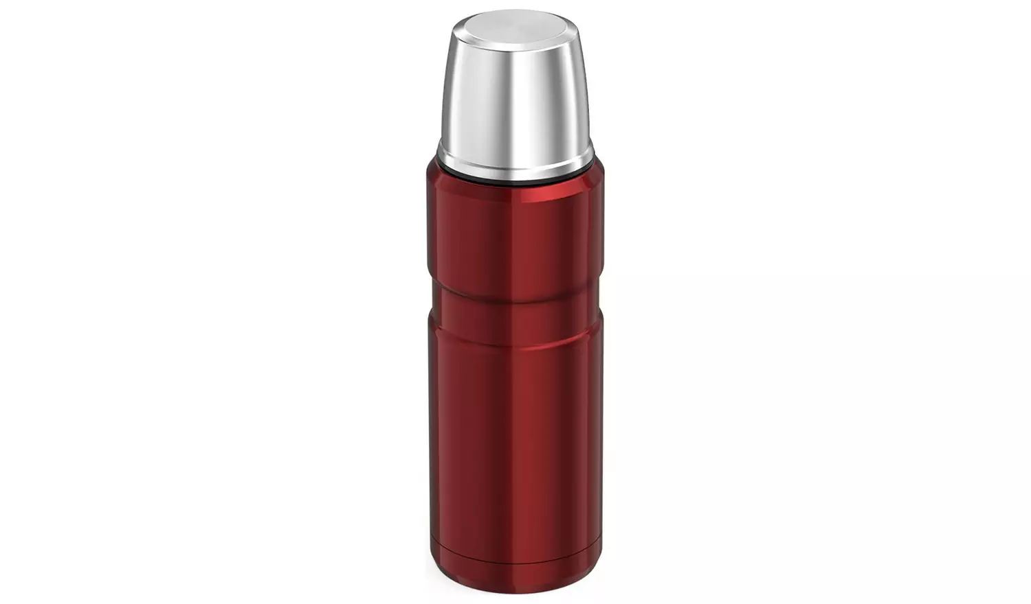 Thermos Stainless King Red Flask - 470ml