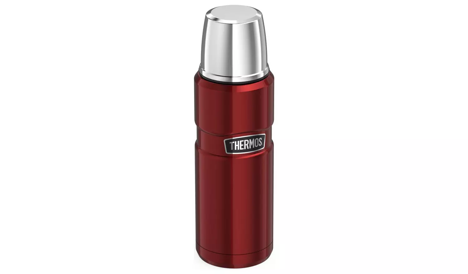 Thermos Stainless King Red Flask - 470ml