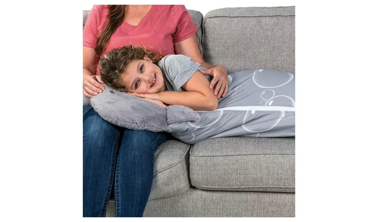 Happy Nappers 280 GSM Shark Large Sleeping Bag