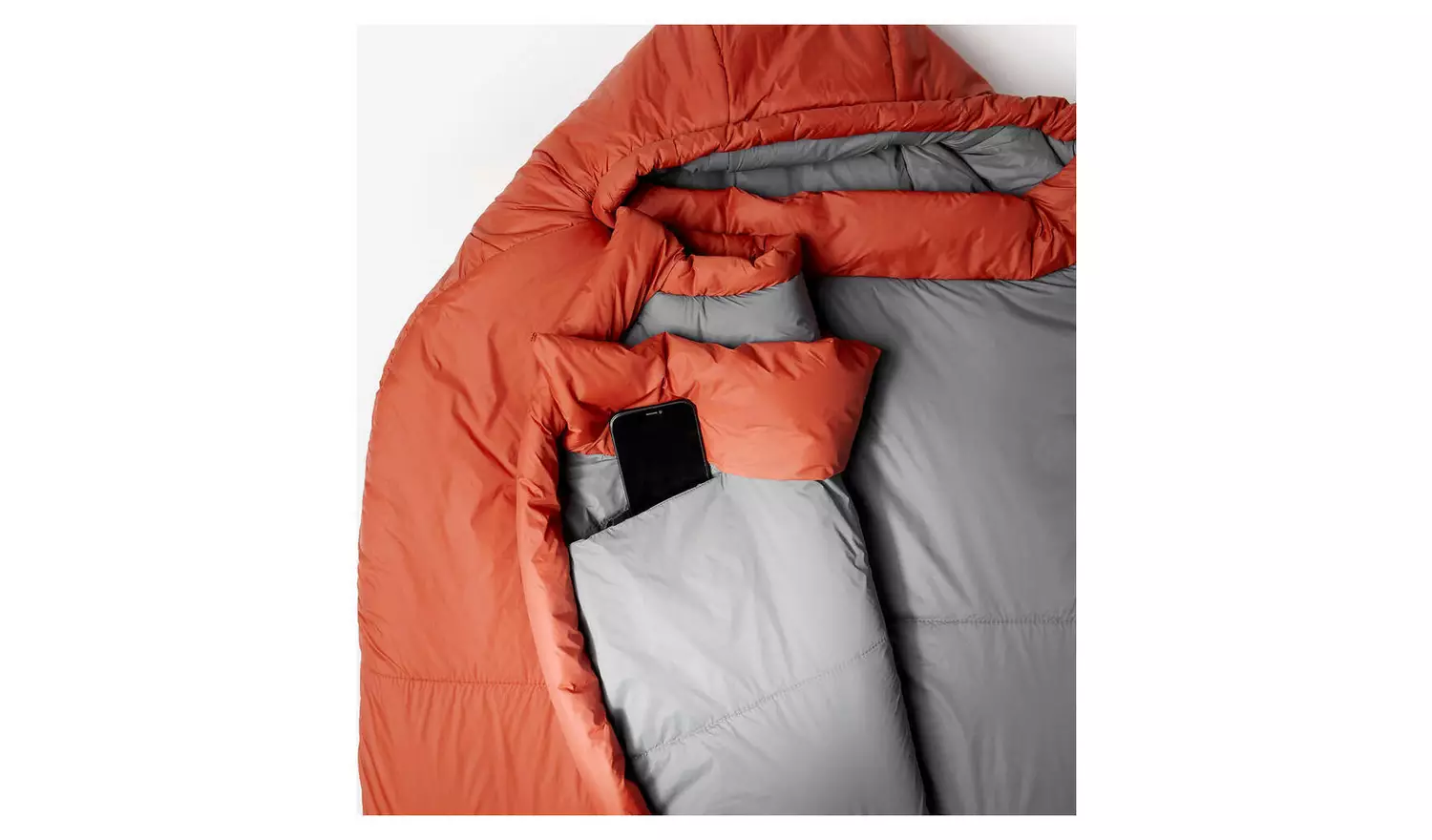 Decathlon MT500 10°C Twin Trekking Sleeping Bag M - Orange