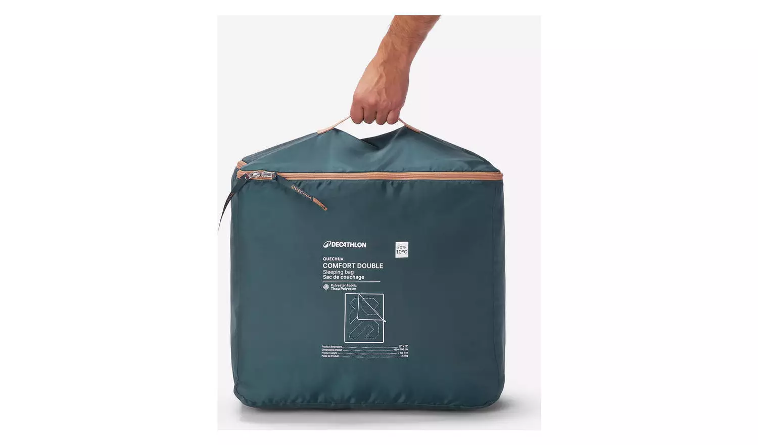 Decathlon 10° Double Comfort Sleeping Bag