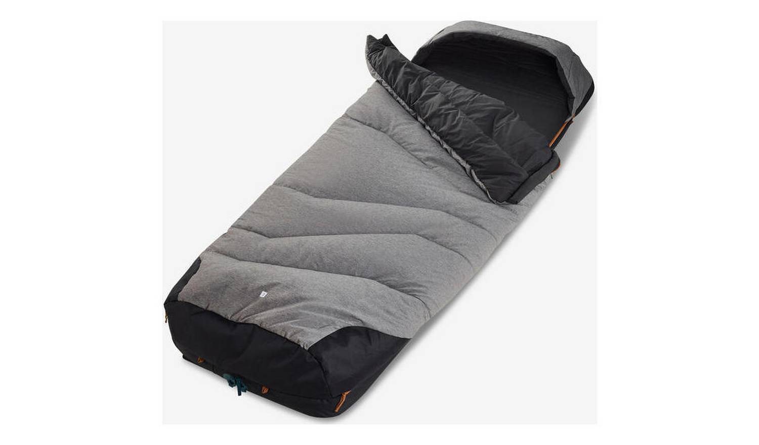 Decathlon 2-In-1 Cotton Sleeping Bag For Camping - 5°C