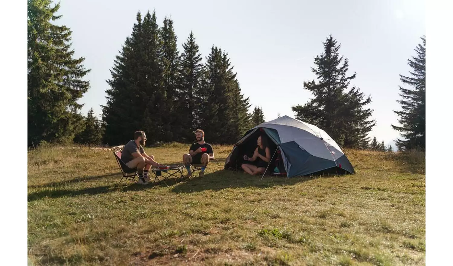 Decathlon 3 Person Camping Tent 2 Seconds Easy
