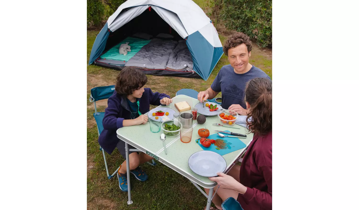 Decathlon 3 Person Camping Tent 2 Seconds Easy