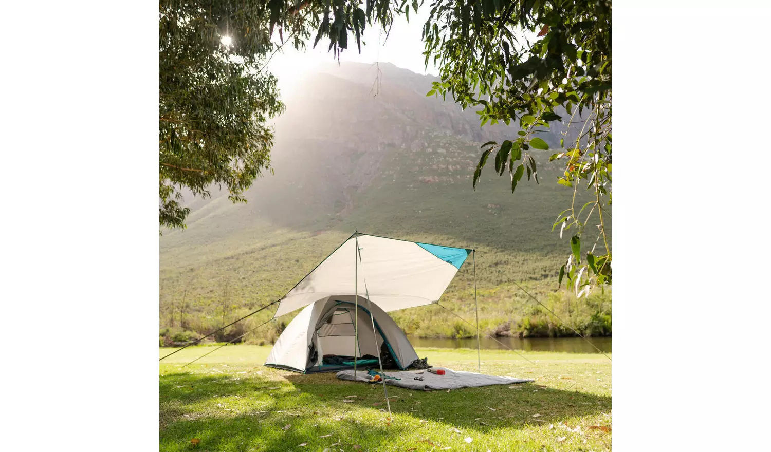 Decathlon MH100 3-Person Easy-Pitch Lightweight Camping Tent