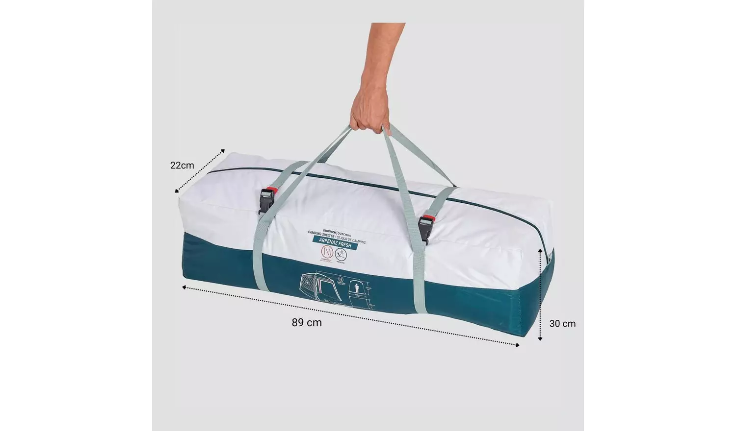 Decathlon Camping Living Room With Poles - 10-Person