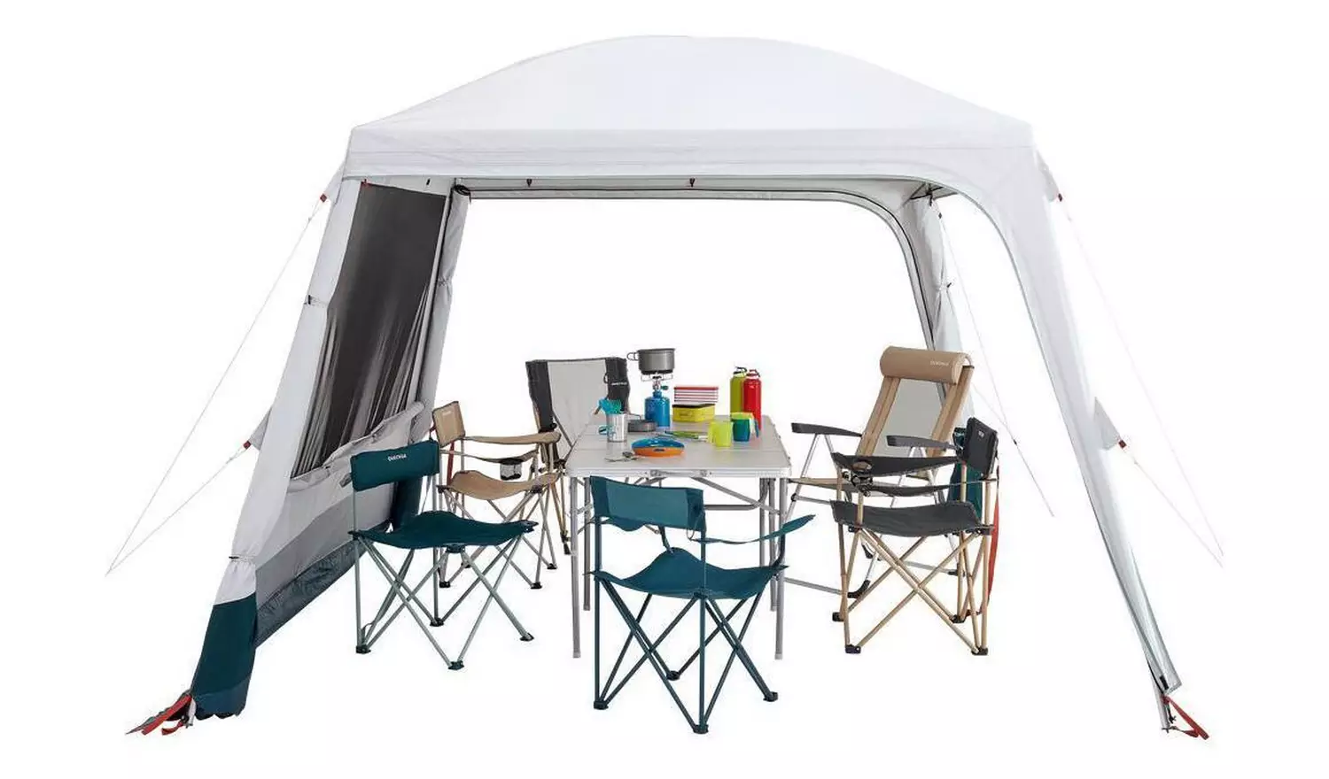 Decathlon Camping Living Room With Poles - 10-Person
