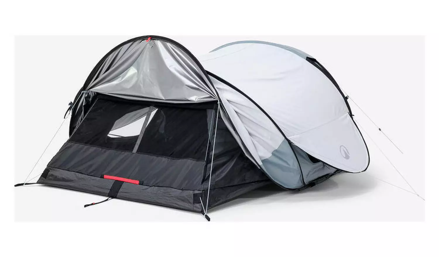 Decathlon 2 Person 2 Seconds Xl Fresh&Black