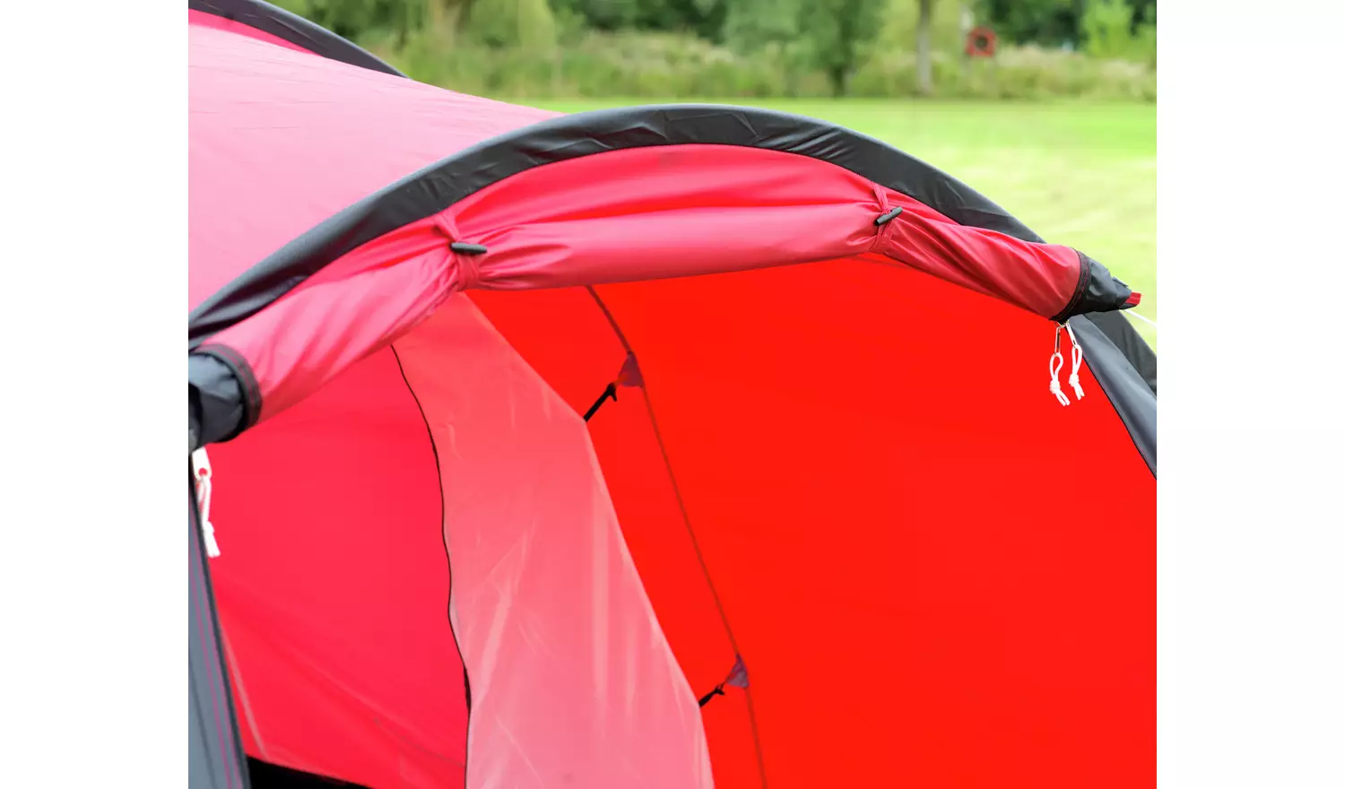 Pro Action 4 Person 1 Room Tunnel Camping Tent