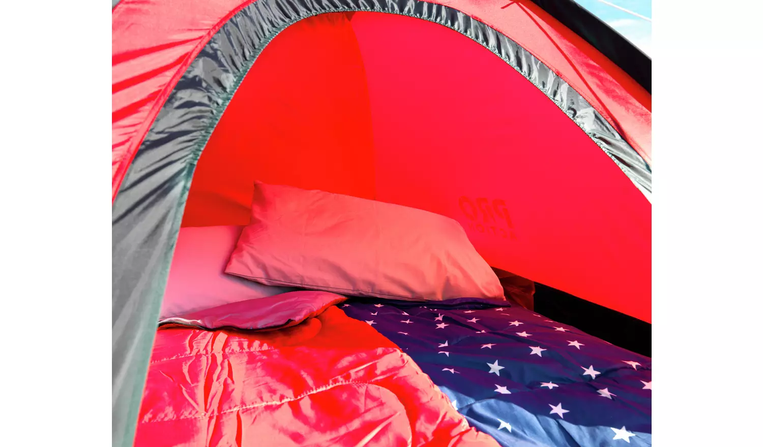 Pro Action 2 Person 1 Room Dome Tent