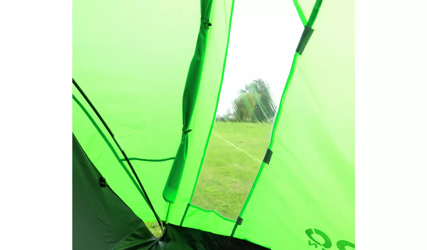 Pro Action 4 Person 1 Room Dome Camping Tent