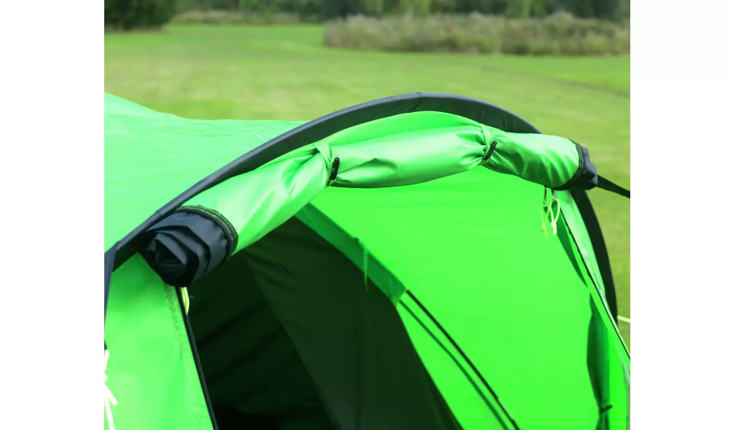 Pro Action 4 Person 1 Room Dome Camping Tent