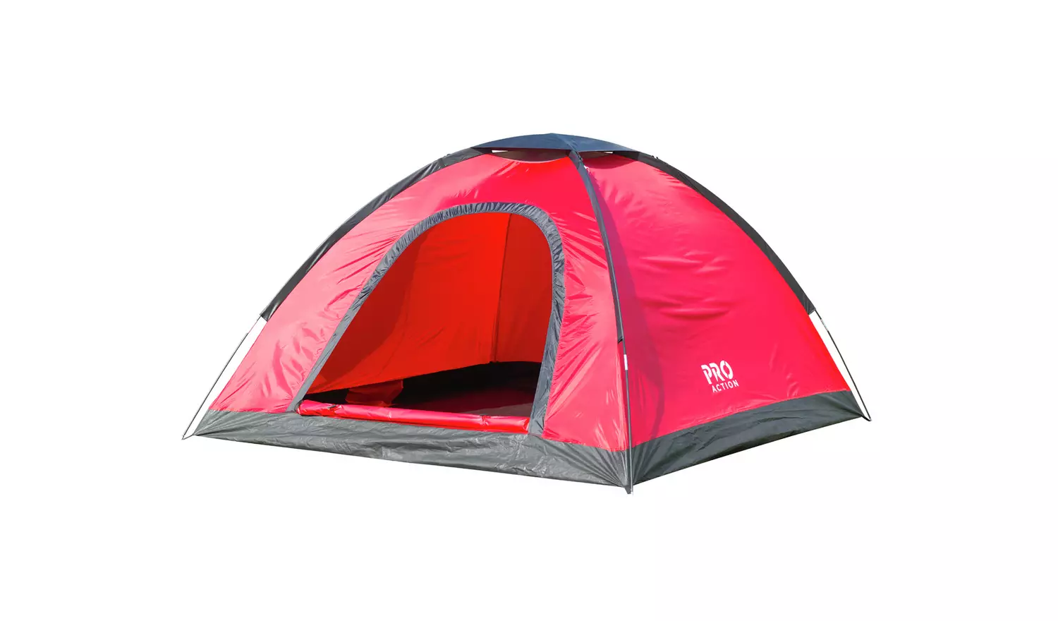 Pro Action 4 Person 1 Room Dome Tent