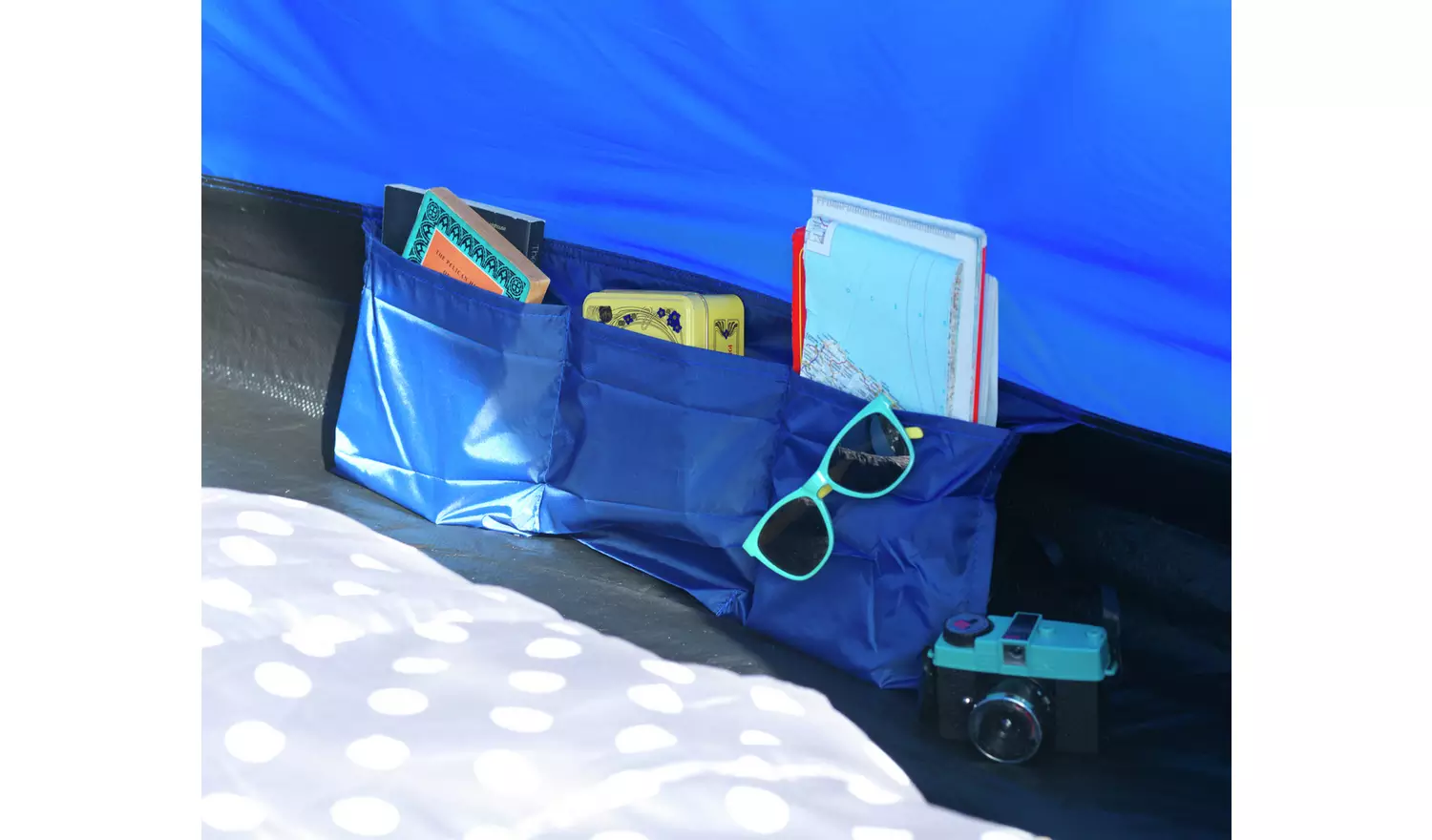 Pro Action 6 Person 1 Room Dome Camping Tent with Porch