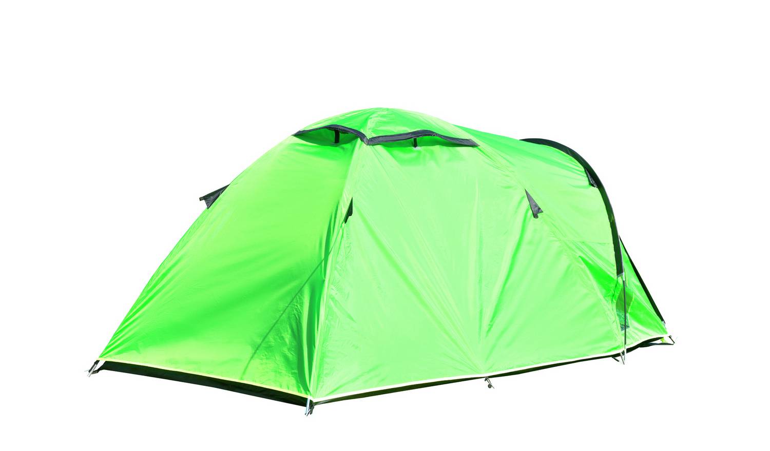 Pro Action 2 Person 1 Room Dome Camping Tent - Green