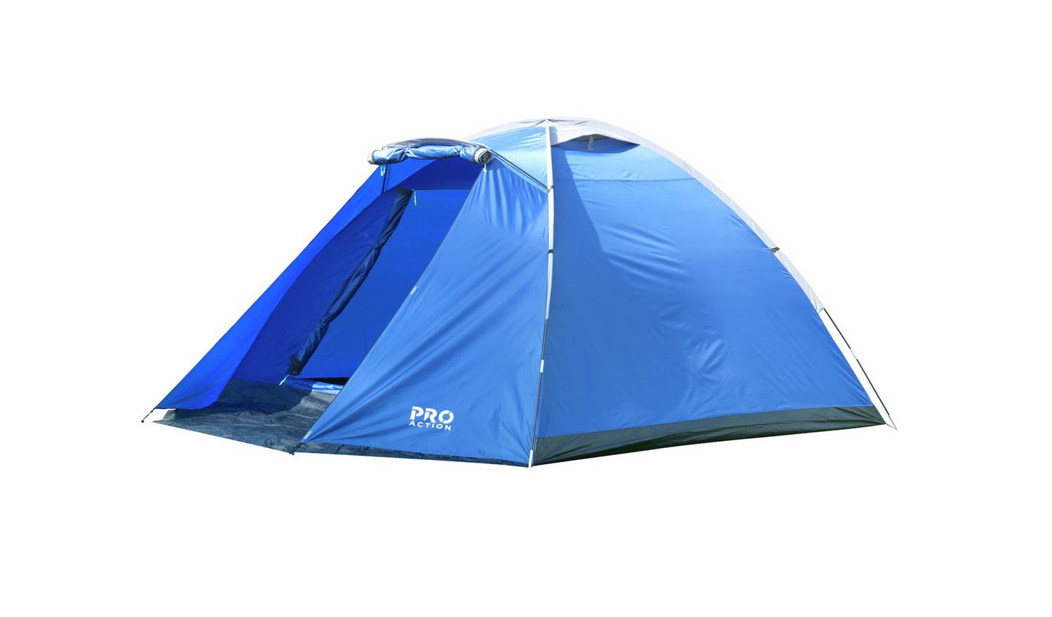 Pro Action 6 Person 1 Room Dome Camping Tent with Porch