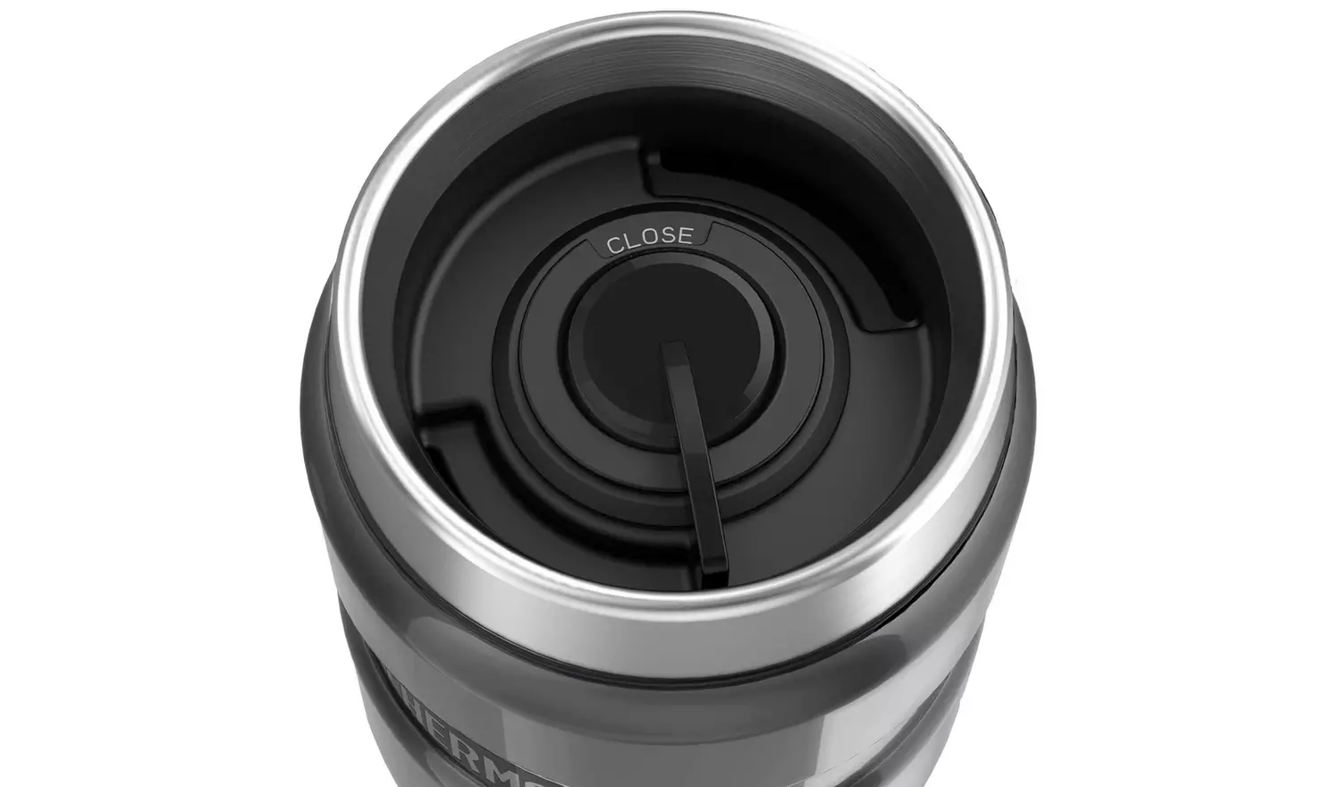 Thermos Stainless King Travel Tumbler 470ml - Gunmetal Grey