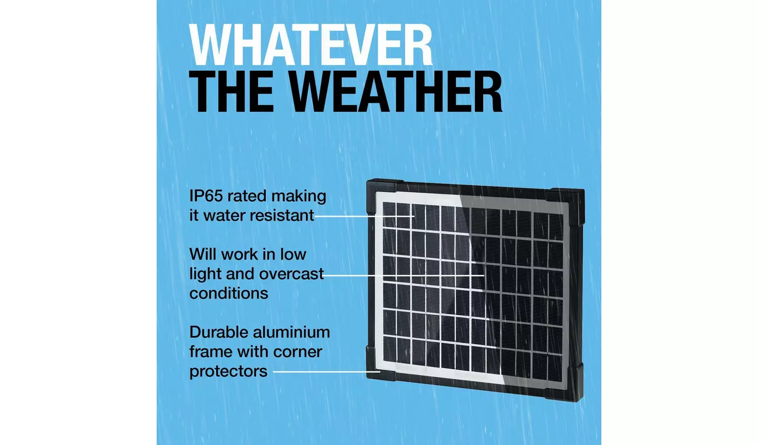 Ring RSP500 5W Solar Powered Battery Maintainer