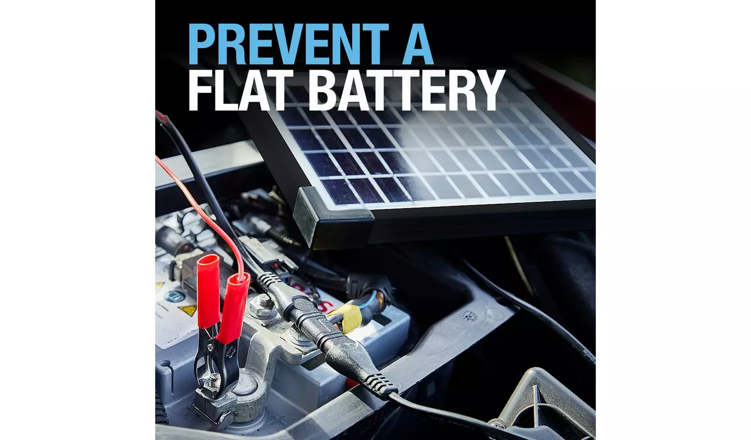 Ring RSP500 5W Solar Powered Battery Maintainer